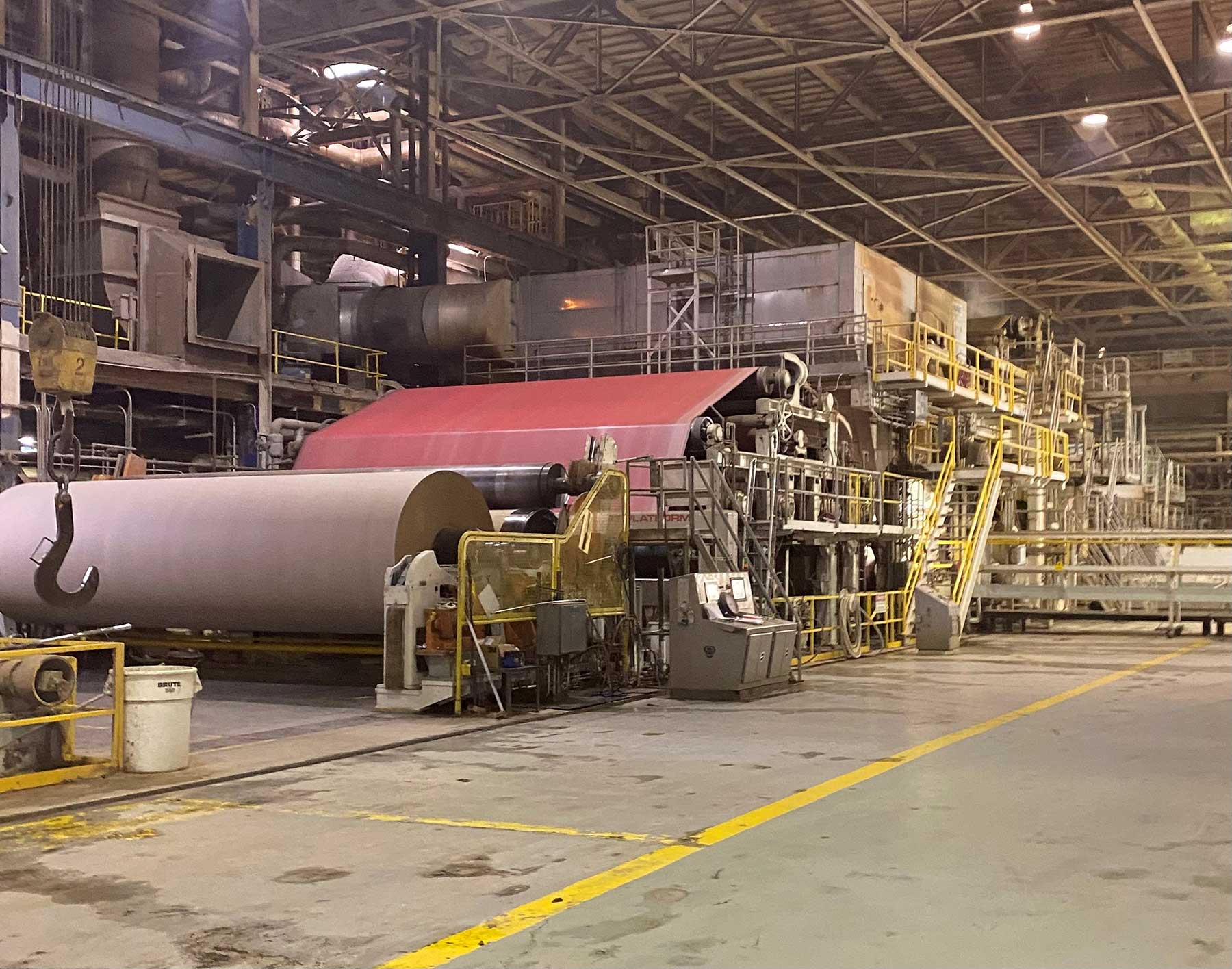 ST Tissue Franklin, Virginia: the company’s towel/napkin machine started production in 2013